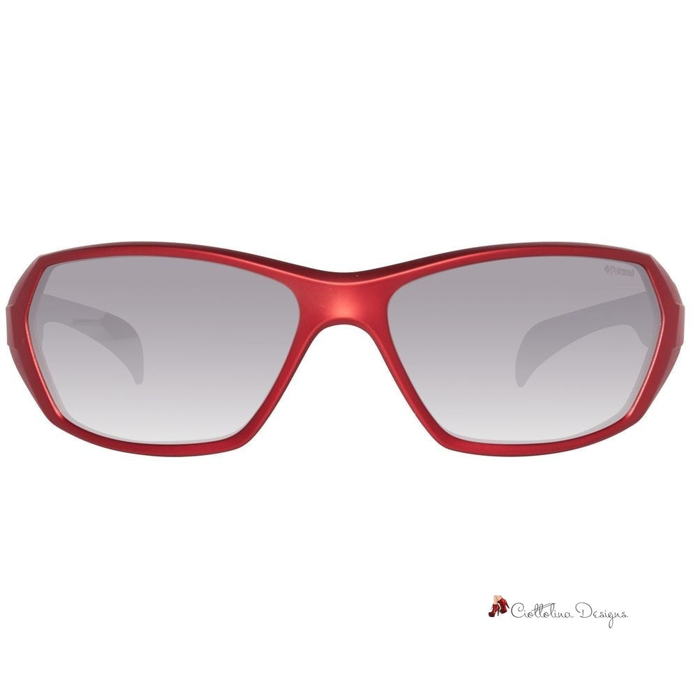 Red Acetate Sunglasses