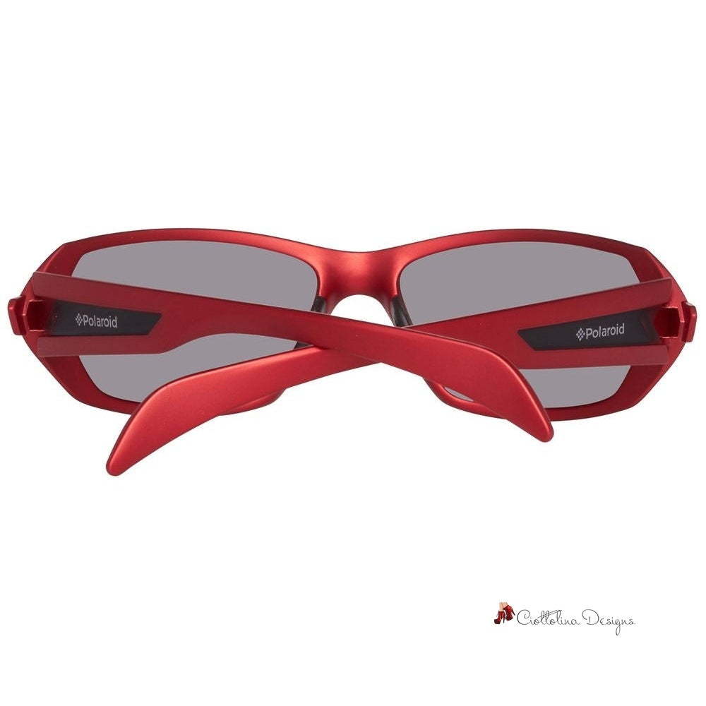 Red Acetate Sunglasses