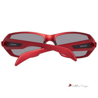 Red Acetate Sunglasses