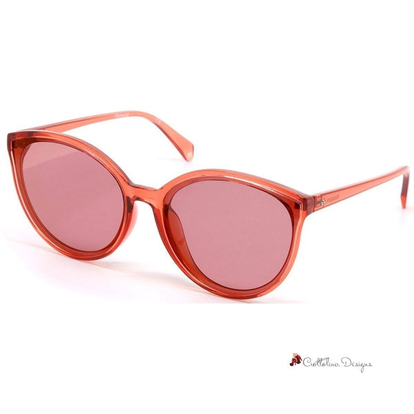 Orange Plastic Sunglasses