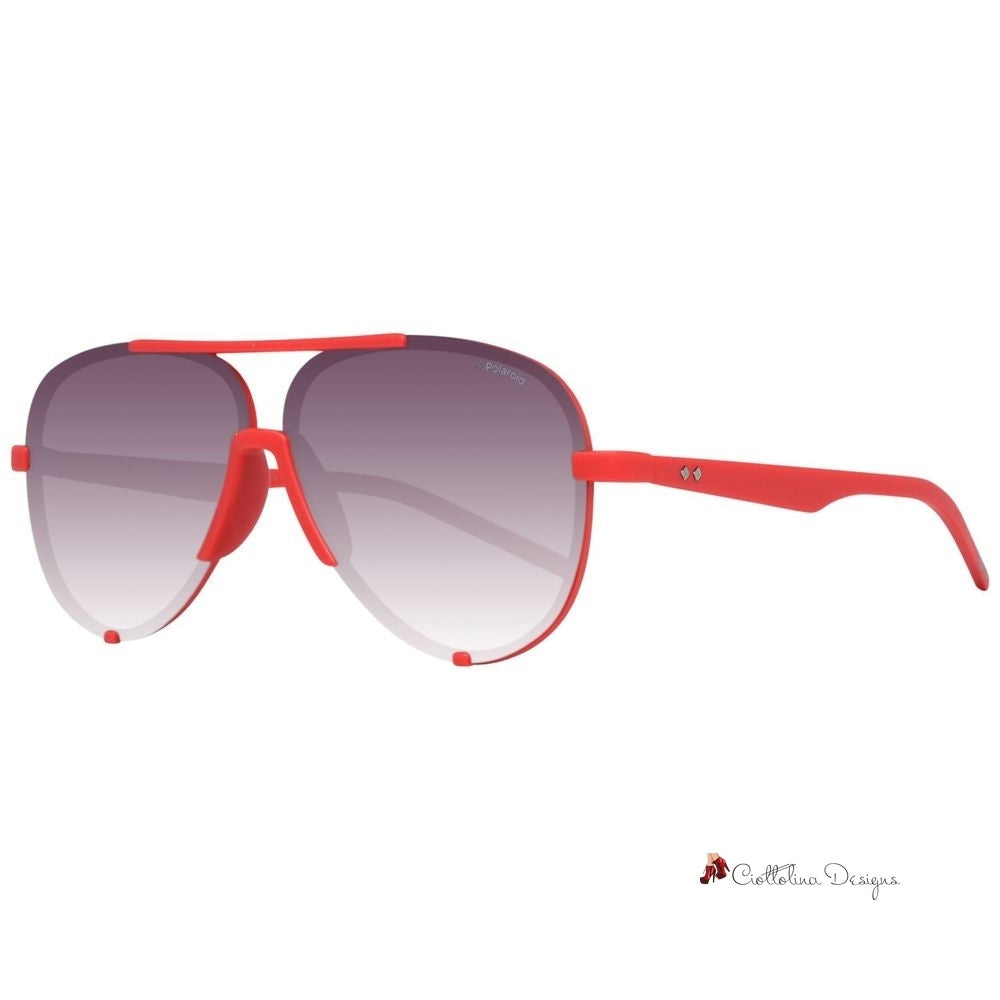 Red Plastic Sunglasses