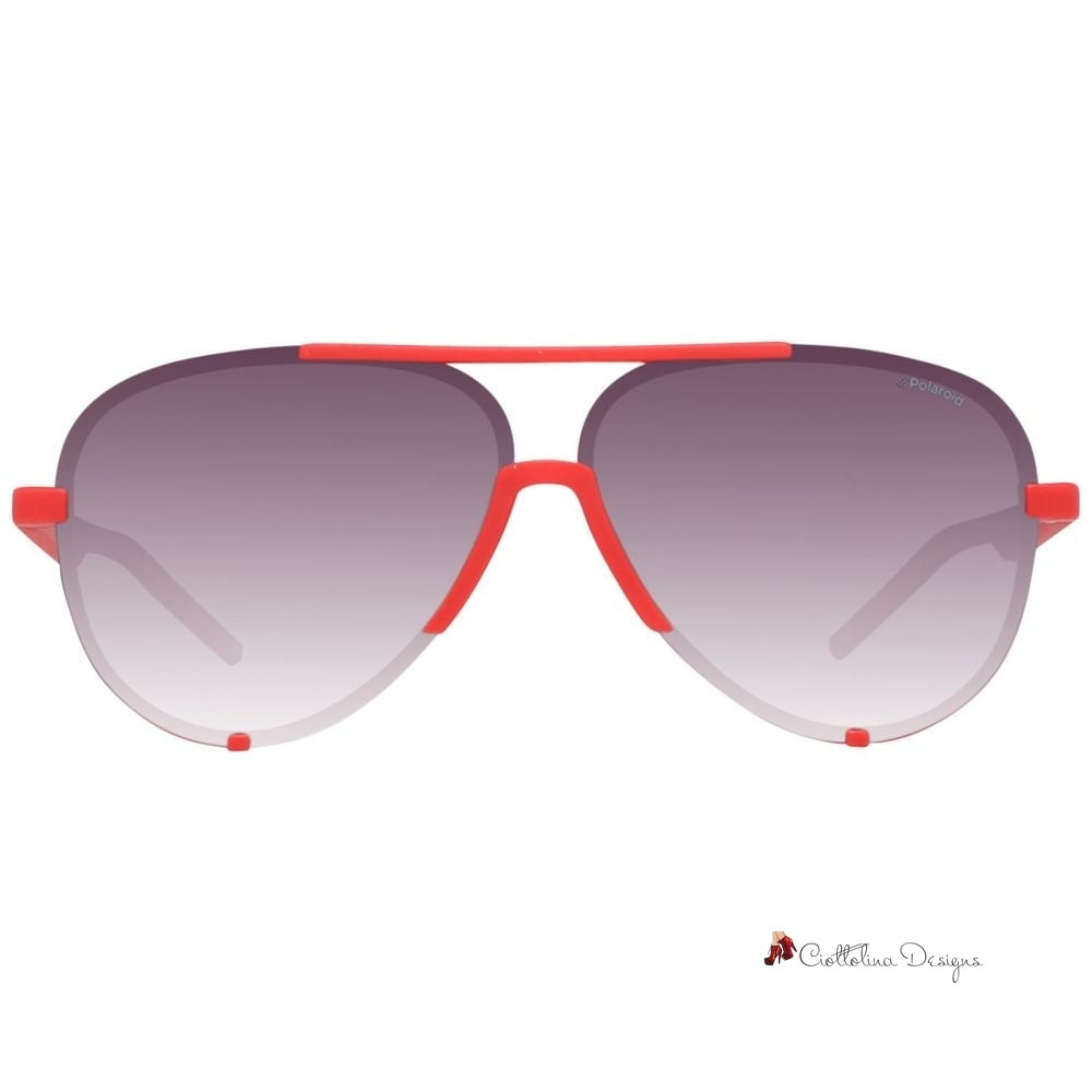 Red Plastic Sunglasses