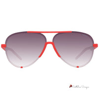 Red Plastic Sunglasses