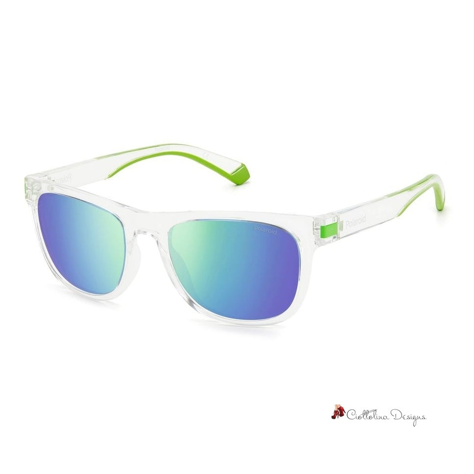 Green Plastic Sunglasses