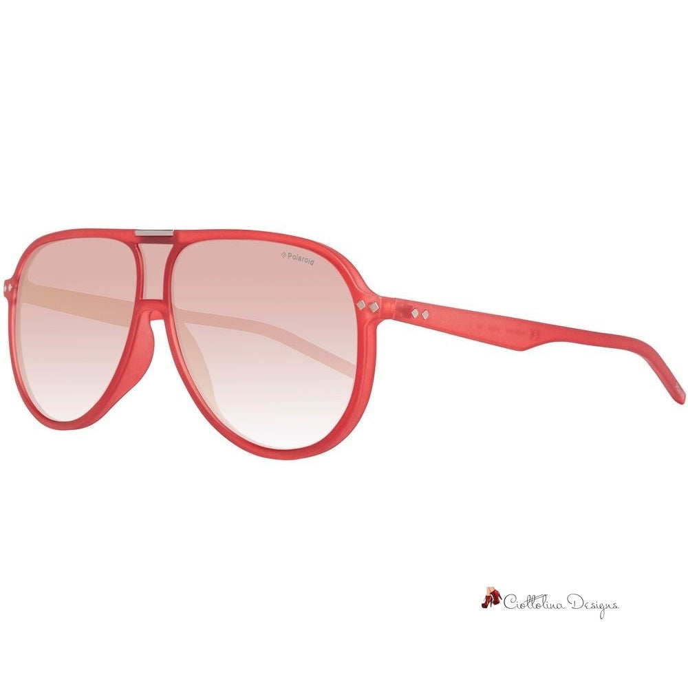 Red Acetate Sunglasses