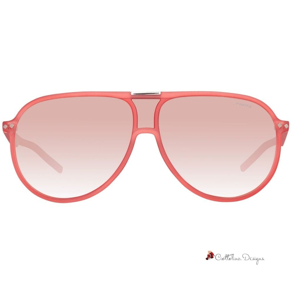 Red Acetate Sunglasses