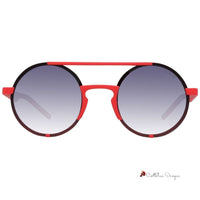 Red Plastic Sunglasses