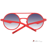 Red Plastic Sunglasses