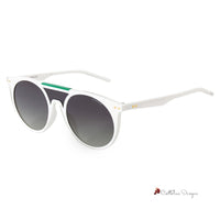 White Acetate Sunglasses