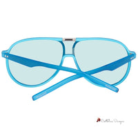 Blue Acetate Sunglasses