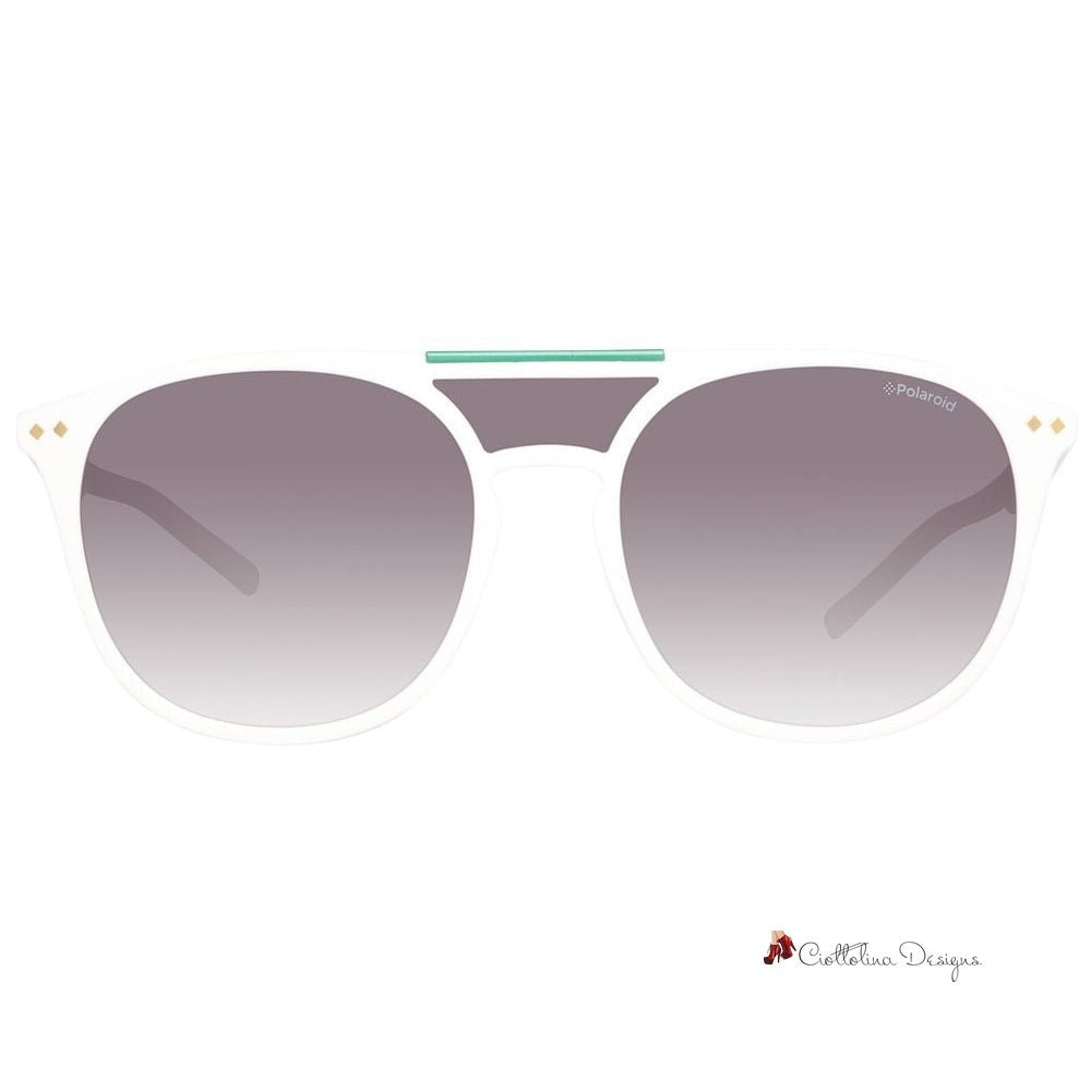 White Acetate Sunglasses