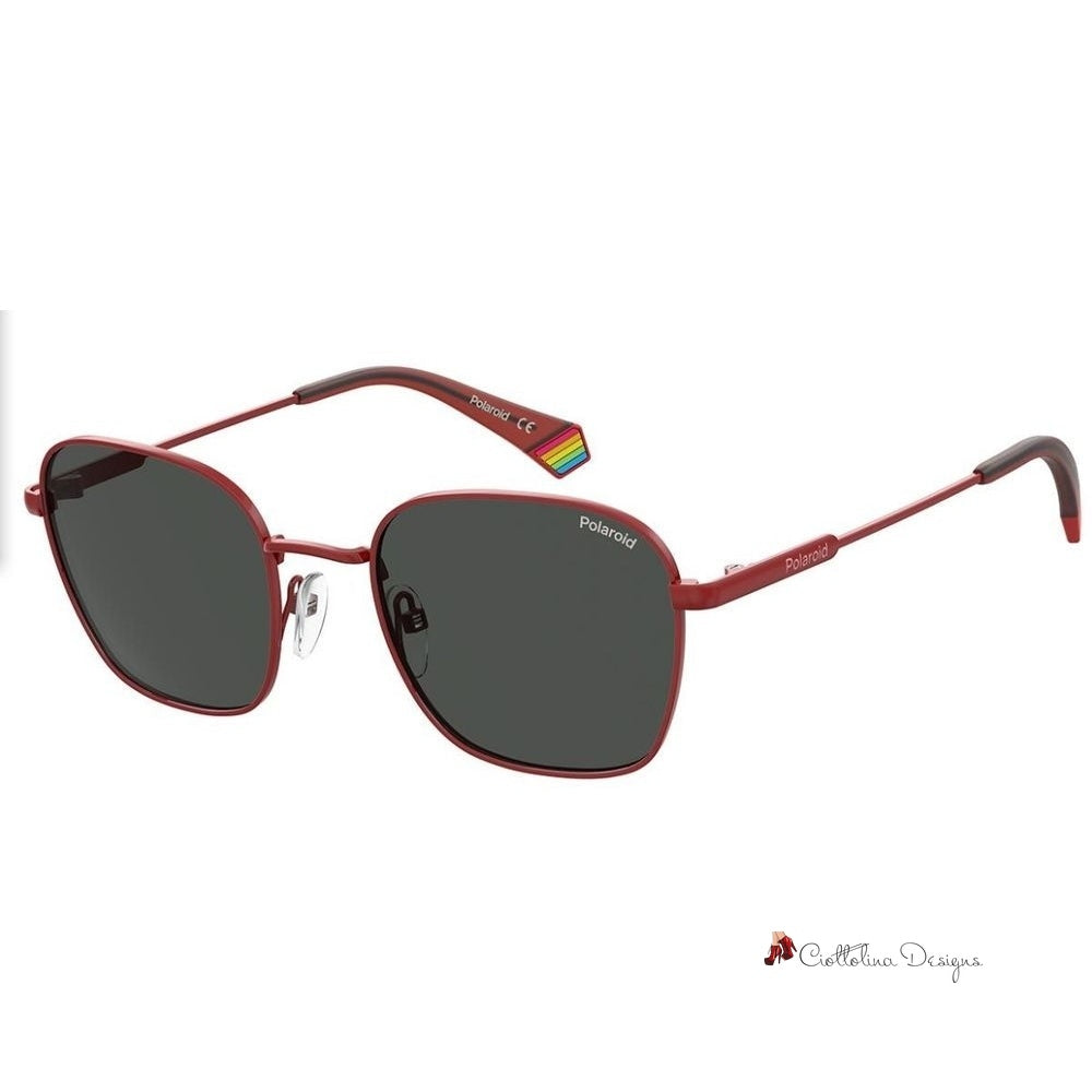 Red Steel Sunglasses