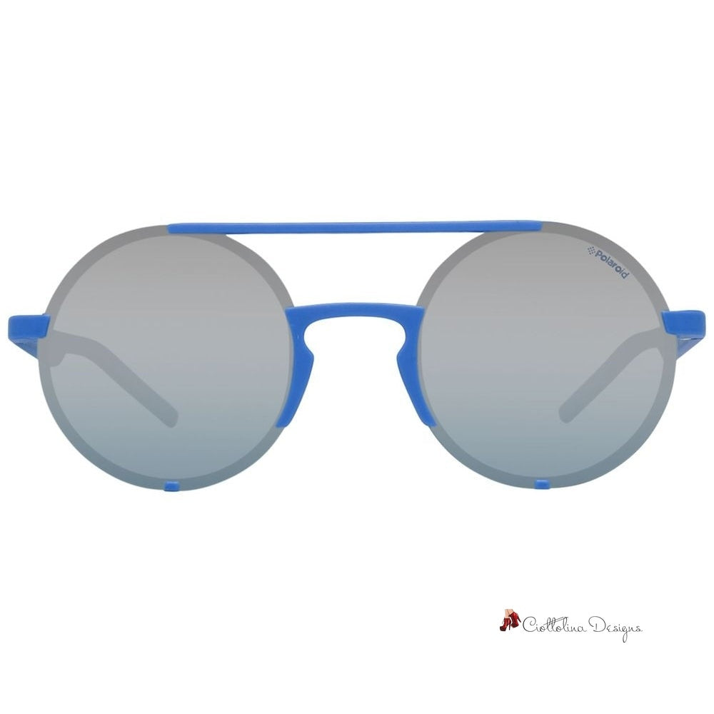 Blue Plastic Sunglasses