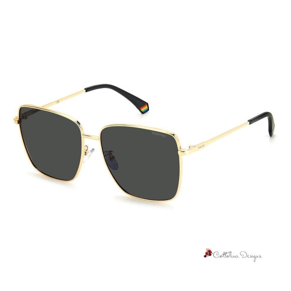 Bicolor Metal Sunglasses