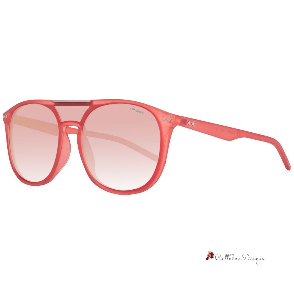 Red Acetate Sunglasses