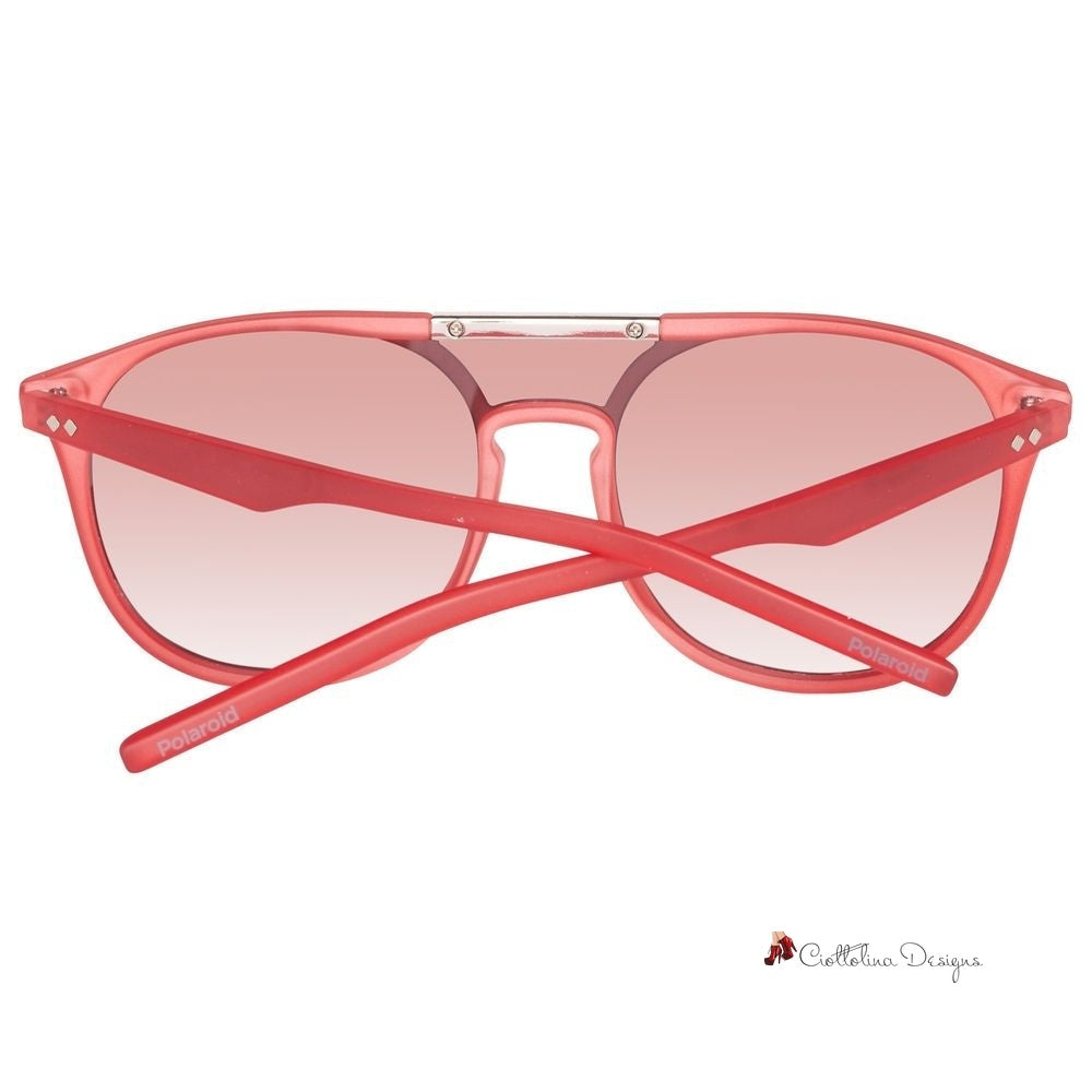 Red Acetate Sunglasses