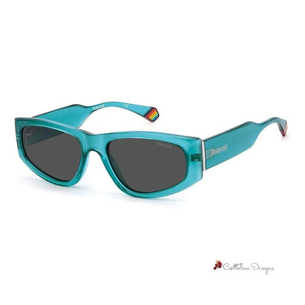 Green Plastic Sunglasses