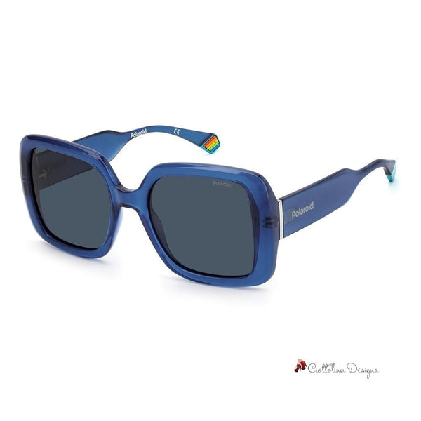 Blue Plastic Sunglasses