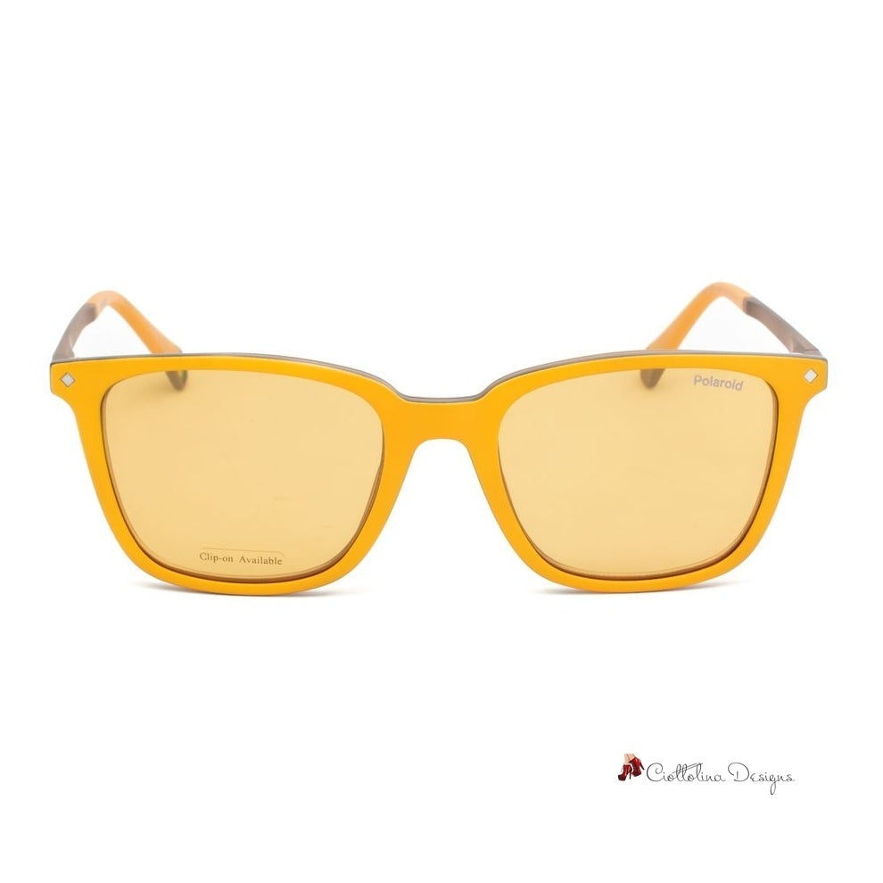 Yellow Injected Sunglasses