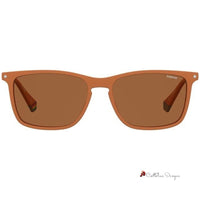 Orange Injected Sunglasses