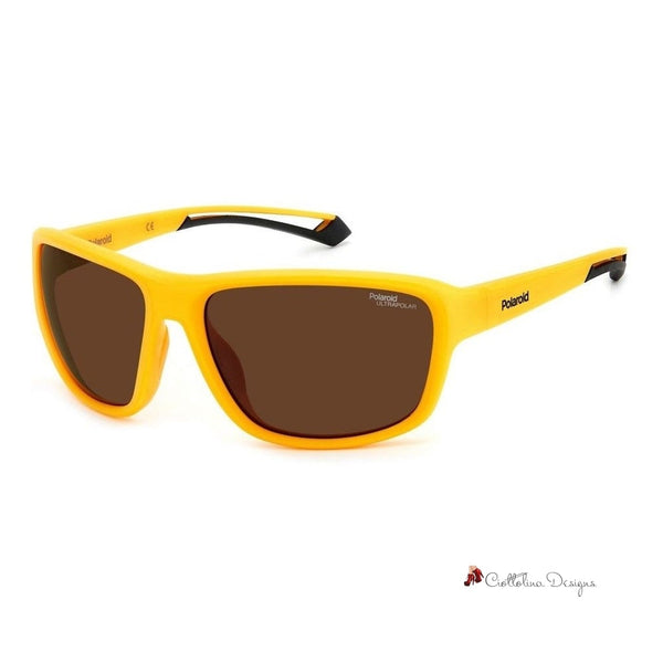 Yellow Polycarbonate Sunglasses