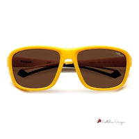 Yellow Polycarbonate Sunglasses