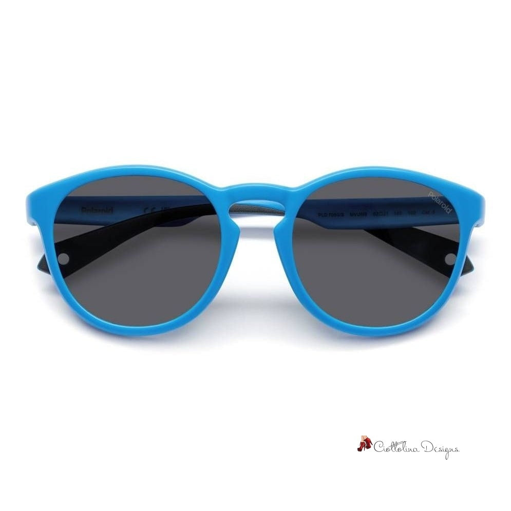 Blue Resin Sunglasses