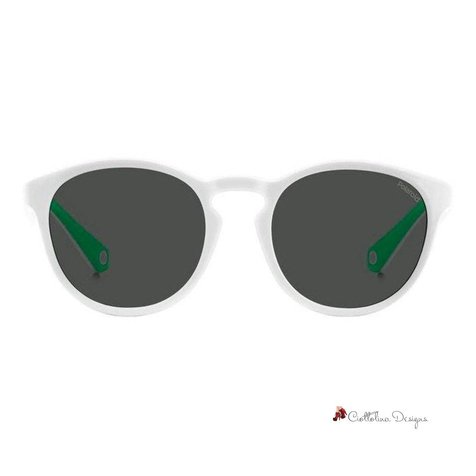 White Resin Sunglasses