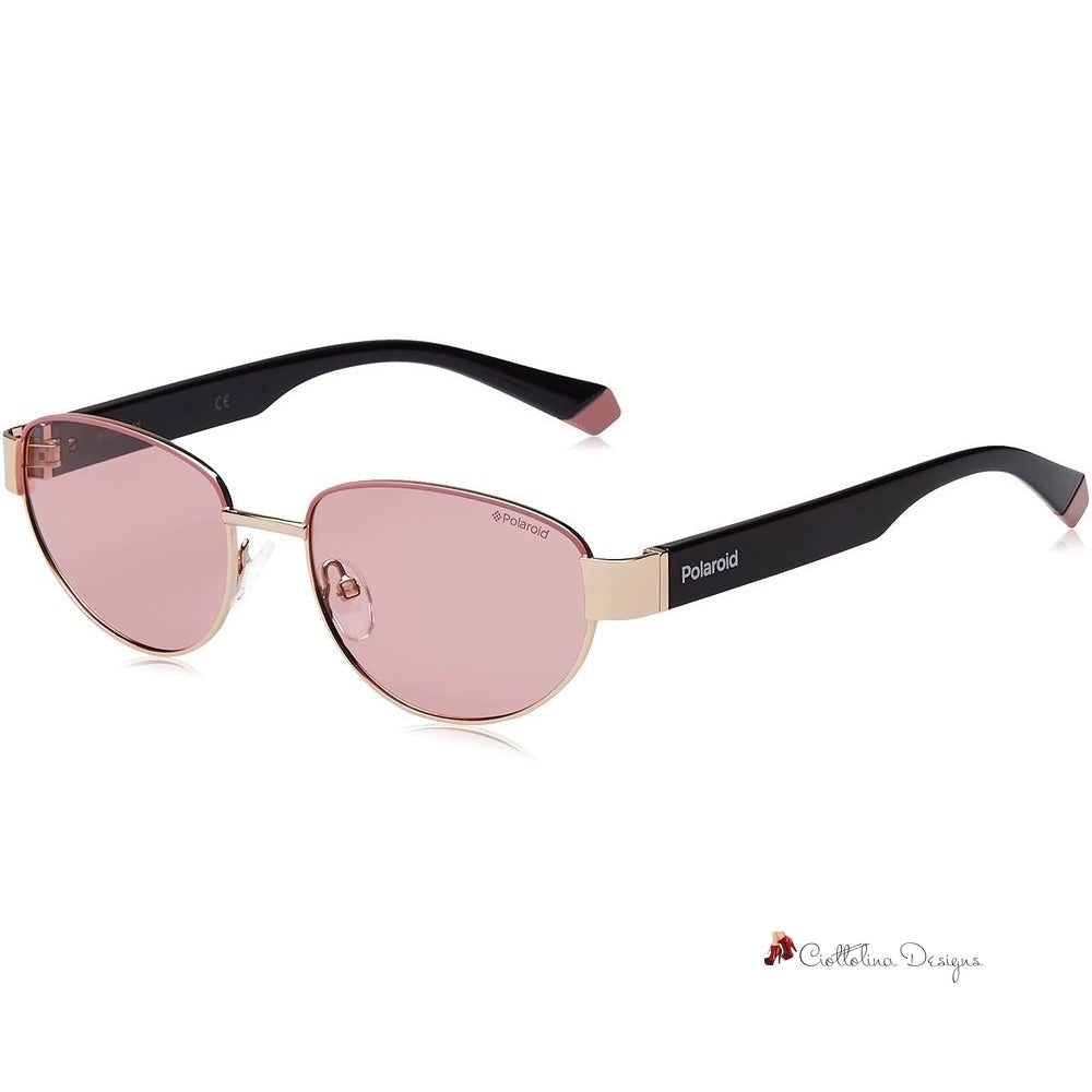 Pink Metal Sunglasses