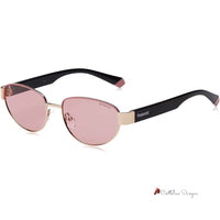 Pink Metal Sunglasses