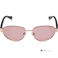 Pink Metal Sunglasses