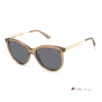 Beige Resin Sunglasses