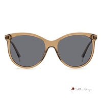 Beige Resin Sunglasses