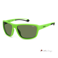 Green Polycarbonate Sunglasses