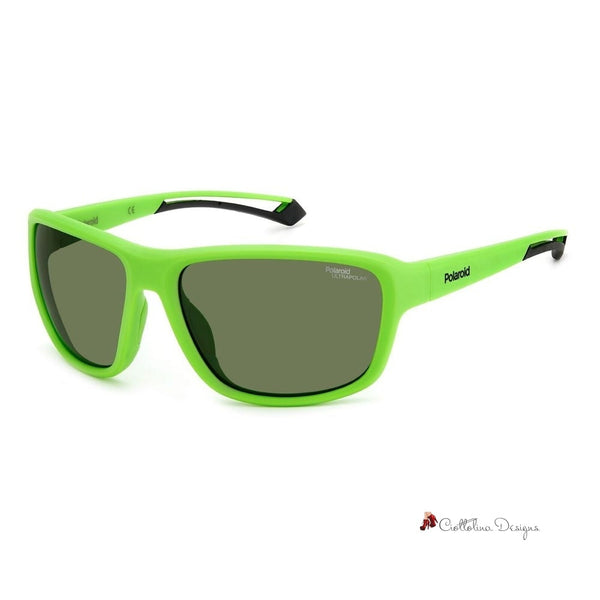 Green Polycarbonate Sunglasses