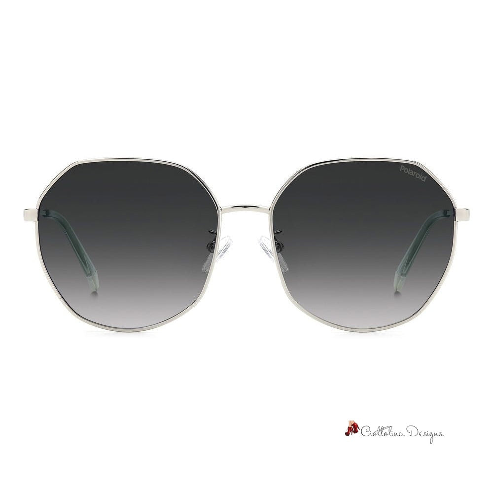 Gray Metal Sunglasses