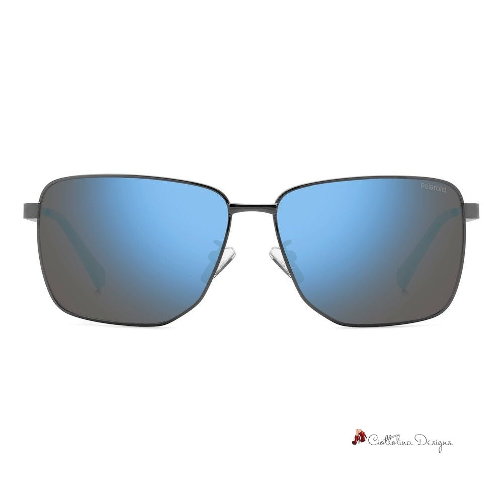 Gray Metal Sunglasses