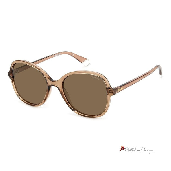 Beige Resin Sunglasses