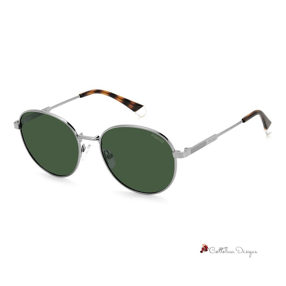 Gray Metal Sunglasses