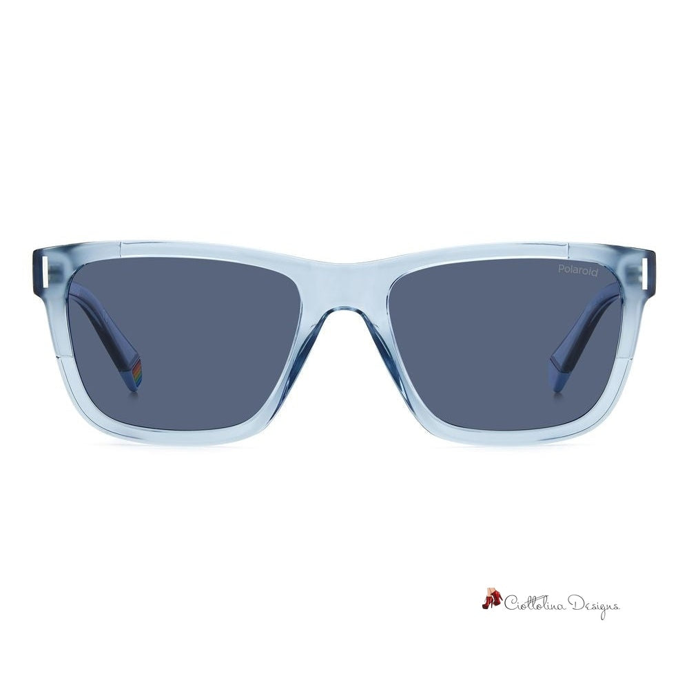 Blue Resin Sunglasses