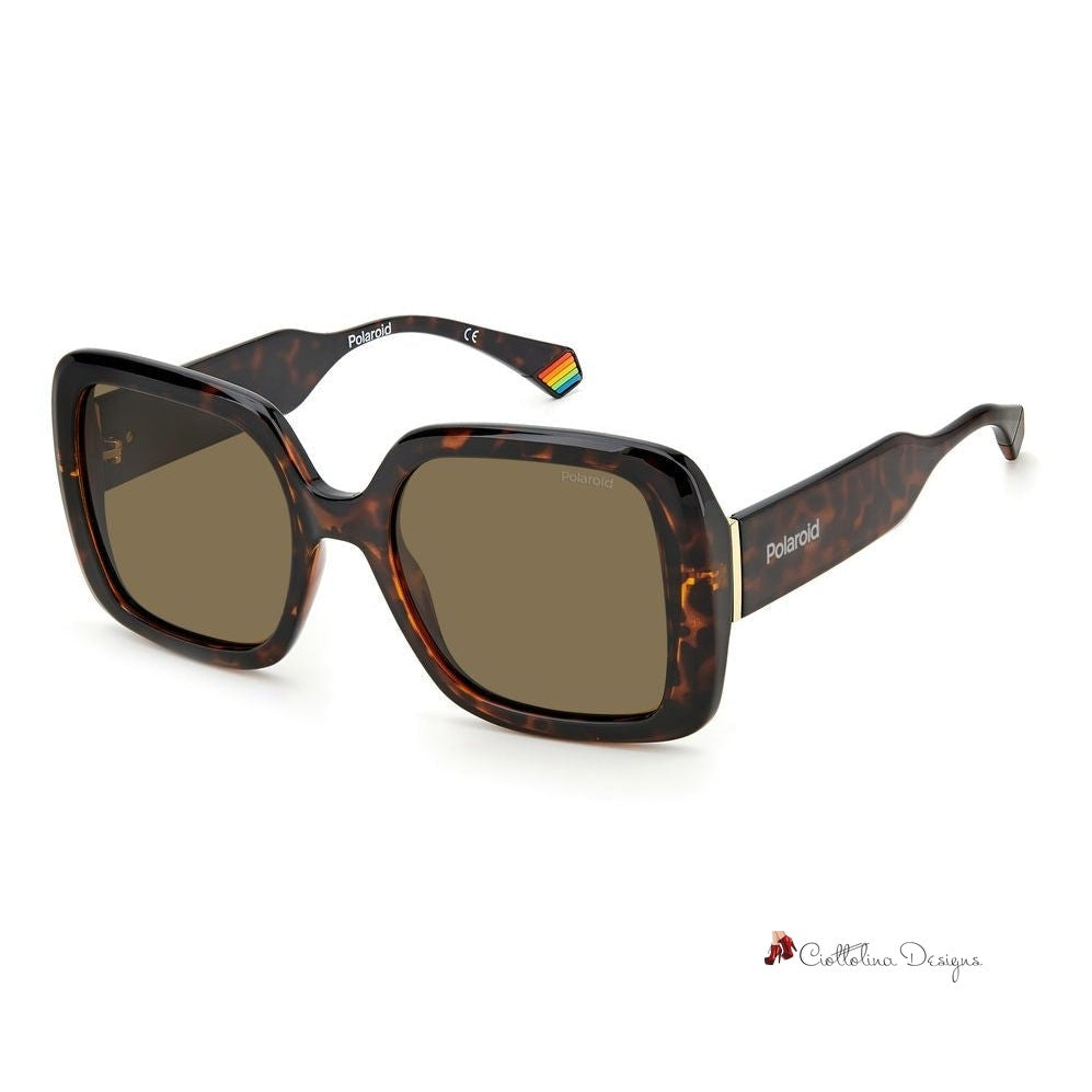 Brown Resin Sunglasses