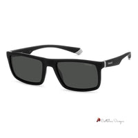 Black Rubber Sunglasses