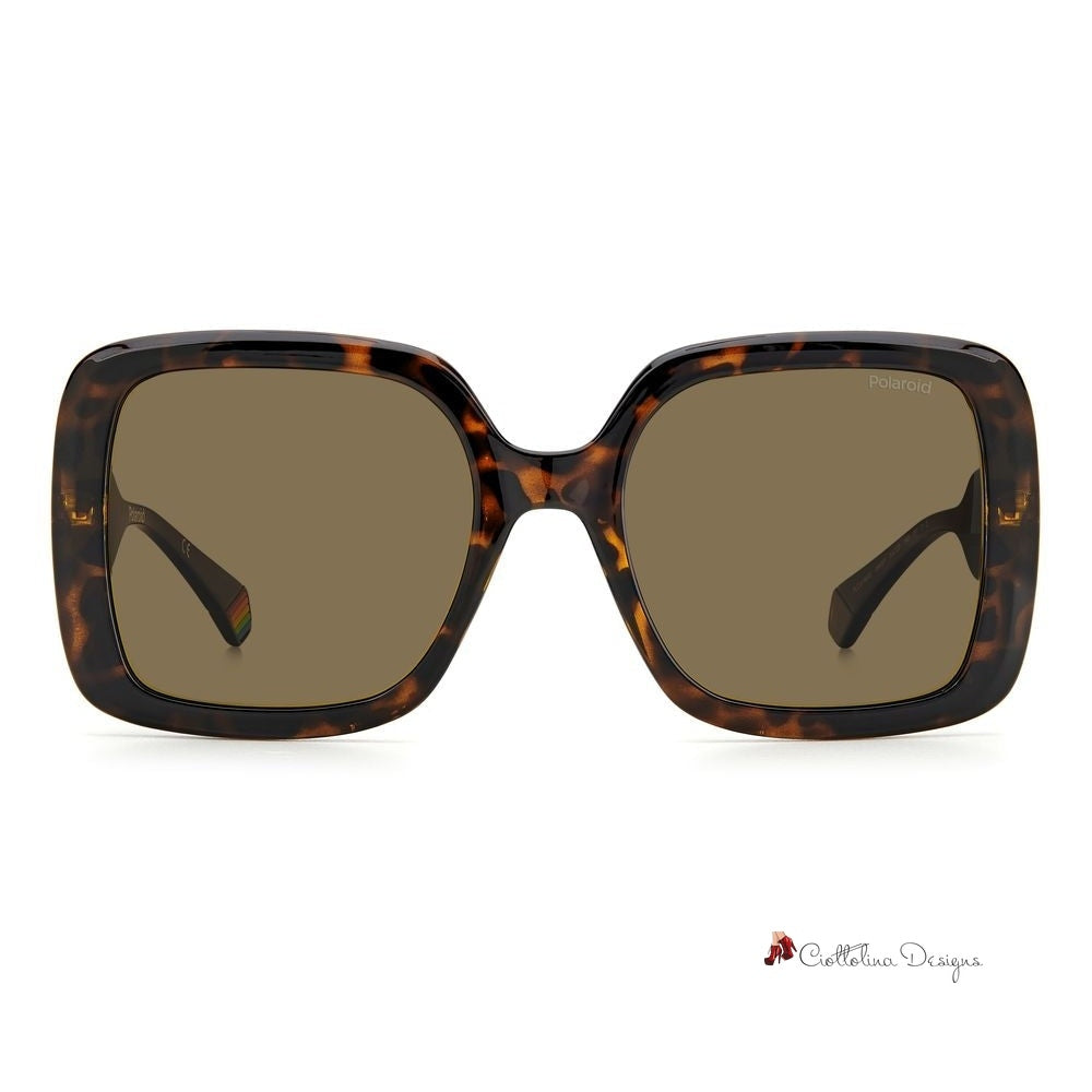 Brown Resin Sunglasses