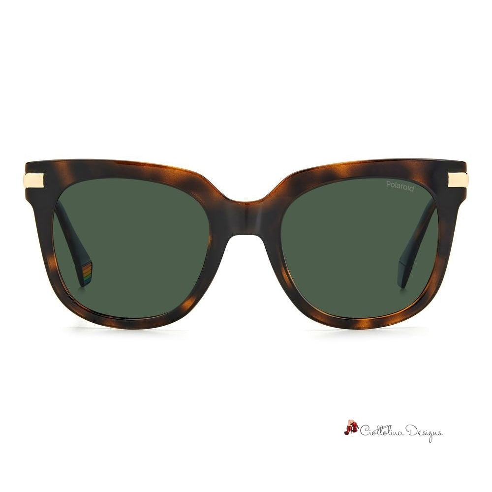 Brown Resin Sunglasses