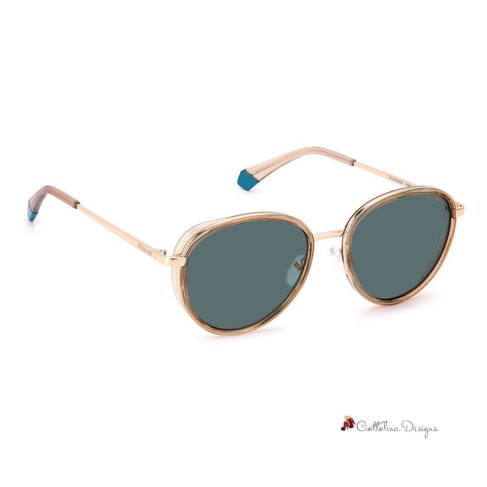 Beige Resin Sunglasses