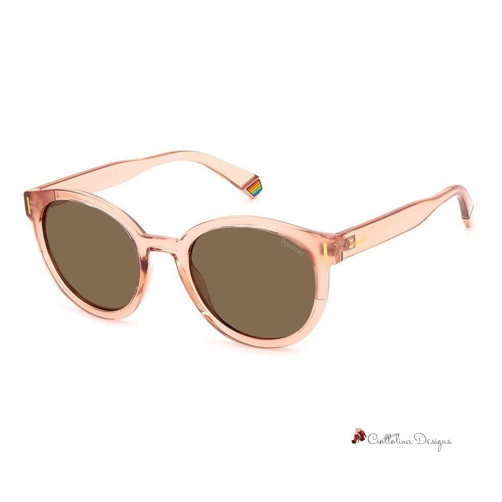 Pink Resin Sunglasses