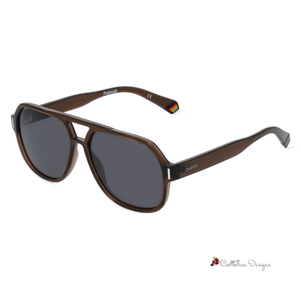 Brown Resin Sunglasses