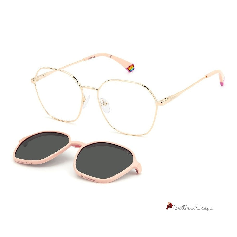 Pink Metal Sunglasses