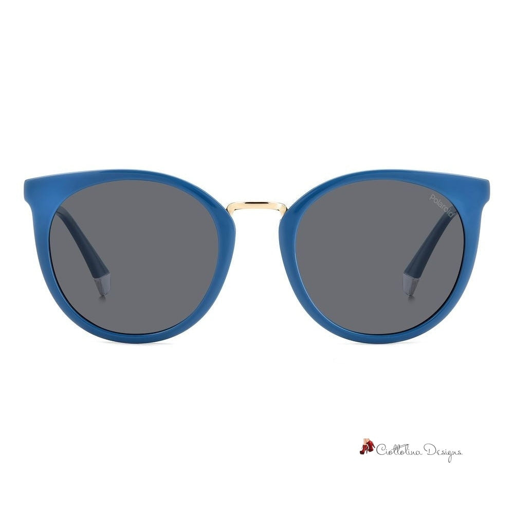 Blue Resin Sunglasses