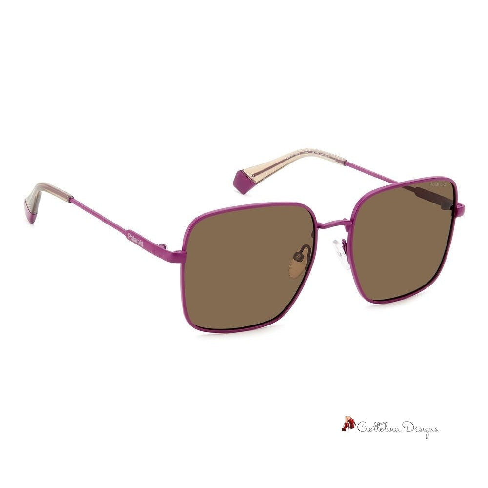 Purple Metal Sunglasses